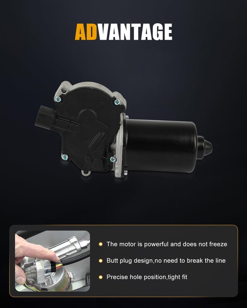 ROADFAR Front Windshield Wiper Motor Replacement for 2008-2022 For Toyota For Sequoia,2007-2021 For Toyota For Tundra 85110-0C030 85110-AA040 85110-AC010 43-2059 5 Pins - Image 3
